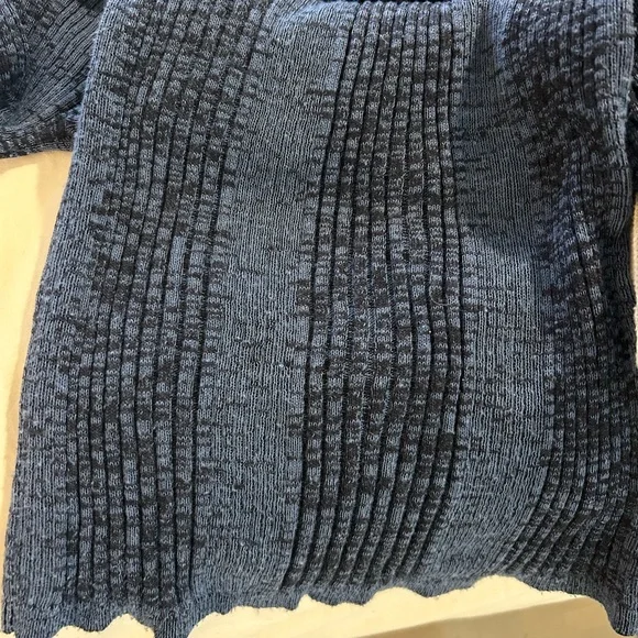 Twik Navy Ribbed Knit Top - Picture 6 of 7